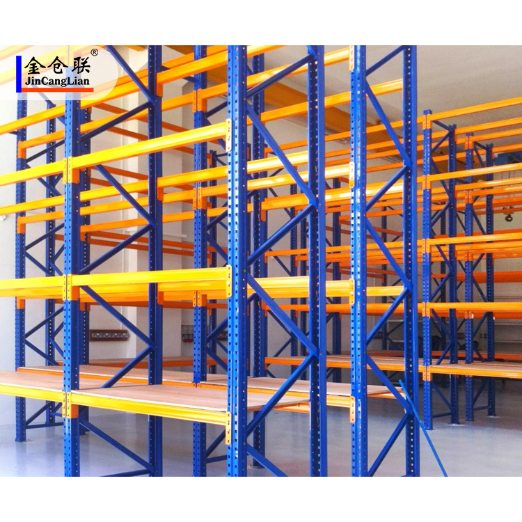 1000-3000 kgs heavy duty High Storage Density Adjustable Warehouse Storage shelves pallet shelves Rack Push Back Racking System