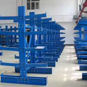 JCL heavy duty cantilever shelves single/double sided cantilever shelving Cantilever shelving for lumber/PVC/metal  pipes