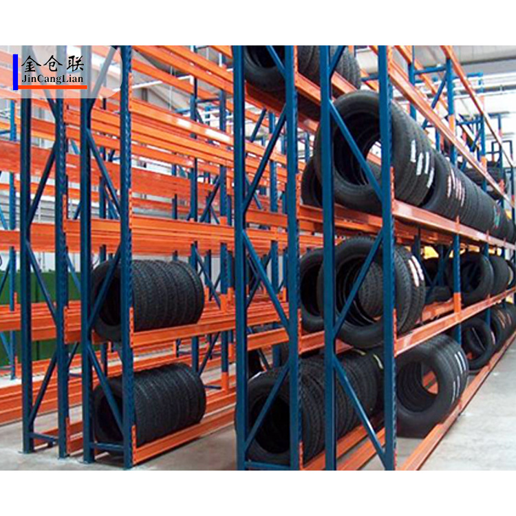 Commercial Tire Storage Rack Metal Rack Shelving Equipment Pallet Car System Warehouse Shelf