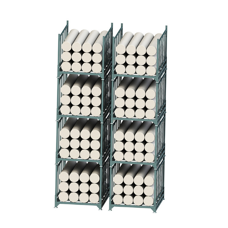 1000kgs Heavy Duty folding foldable rack Warehouse Stacking Storage Steel Stillage Cage  Wire Storage Cage Bins