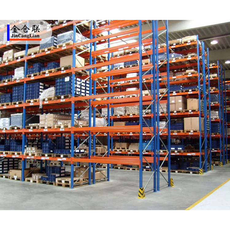 Customized Industrial Shelf Stacking Pallet Racking System Warehouse Shelves