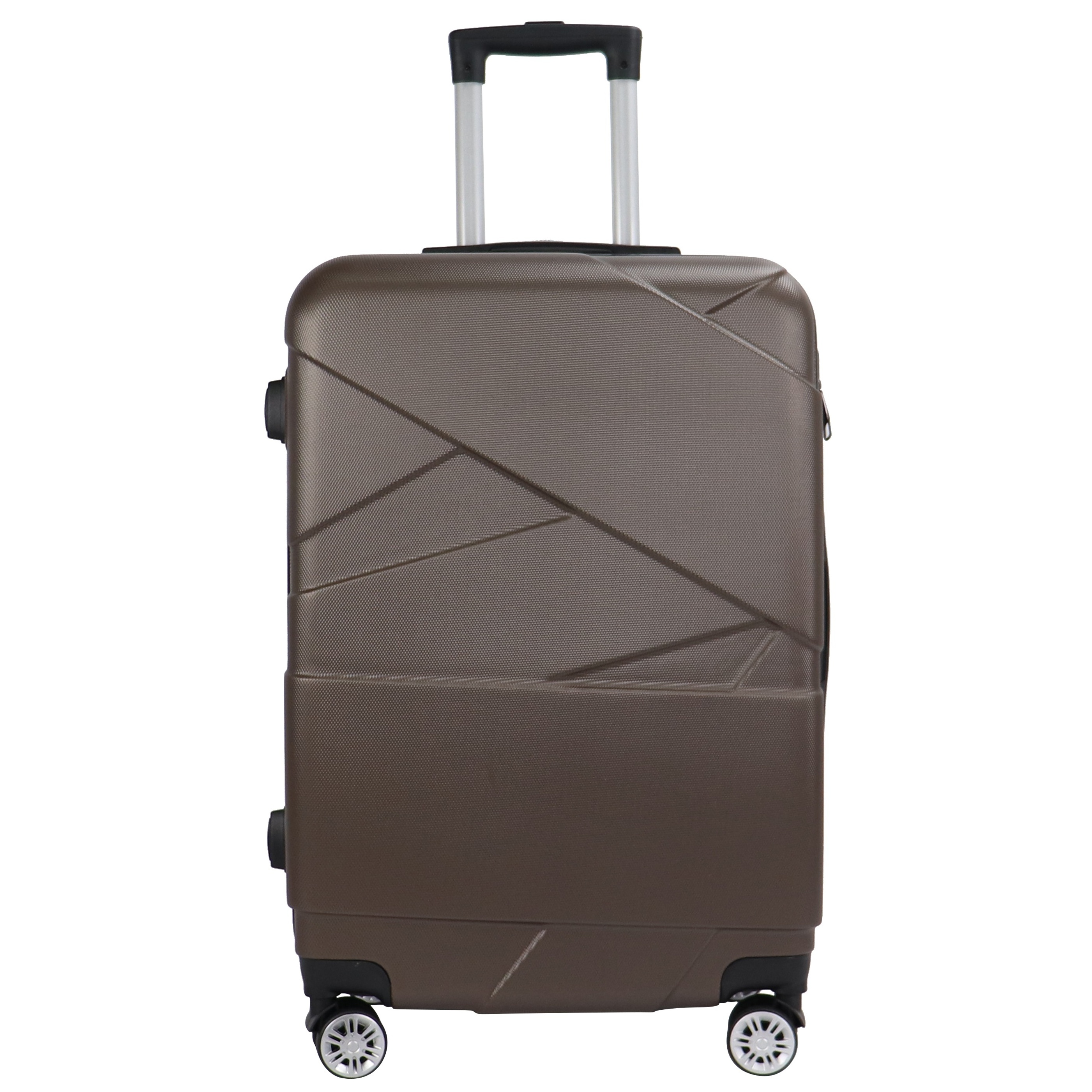 manufacture business hardside rolling ABS PC suitcase luggage maleta de viaje travel bag trolley luggages with silent wheel