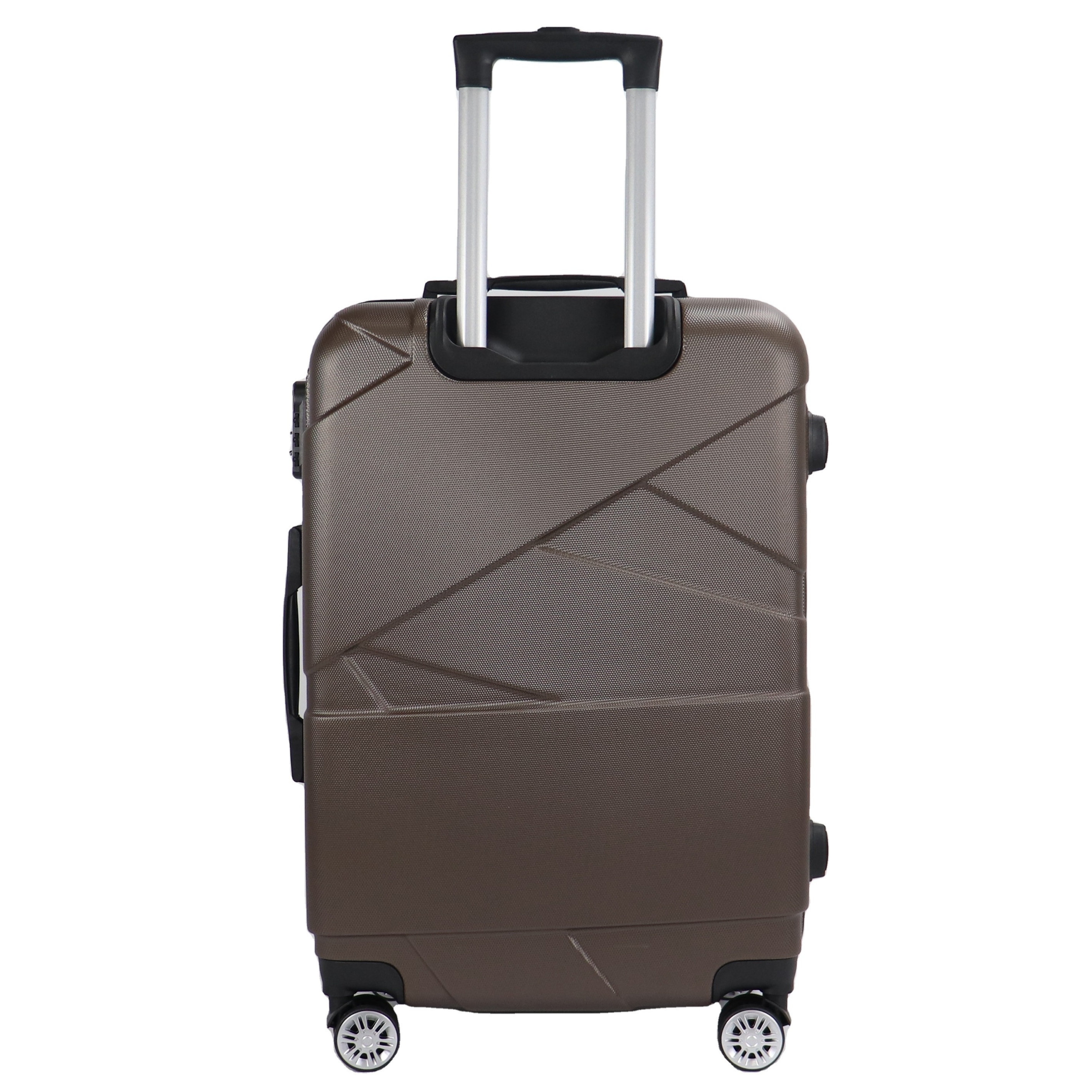 manufacture business hardside rolling ABS PC suitcase luggage maleta de viaje travel bag trolley luggages with silent wheel