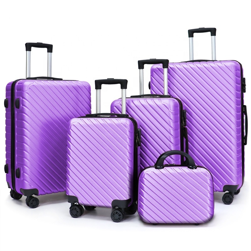 ABS PC smart travelling hand bags carry on travel bags cabin luggage suitcase set trolly bags sets custom hard spinner luggage