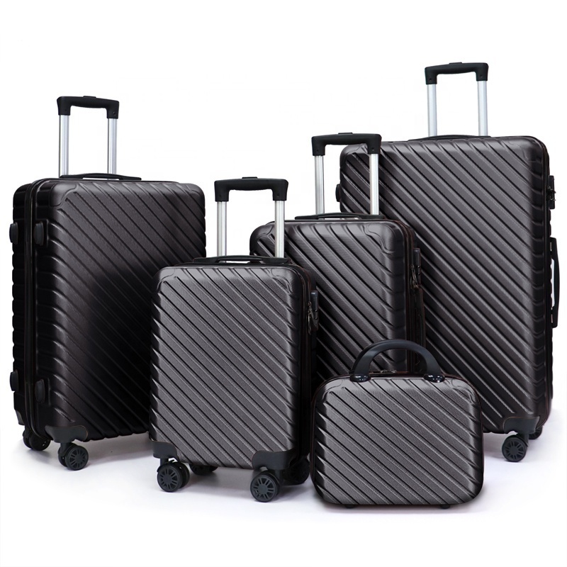 ABS PC smart travelling hand bags carry on travel bags cabin luggage suitcase set trolly bags sets custom hard spinner luggage