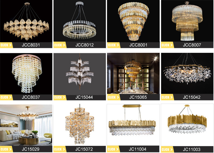 Modern design creative agate luxury pendant lighting living room chandelier