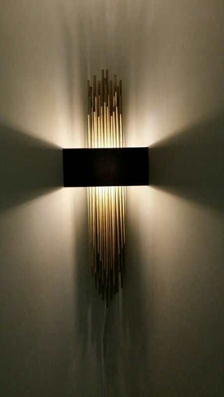 Modern wall sconces living room brass wall lamp australia wall lighting