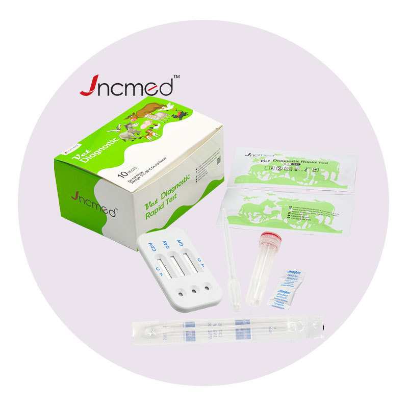 Veterinary Diagnosis CDV Ag+CAV Ag+CIV Ag Combo Rapid Test