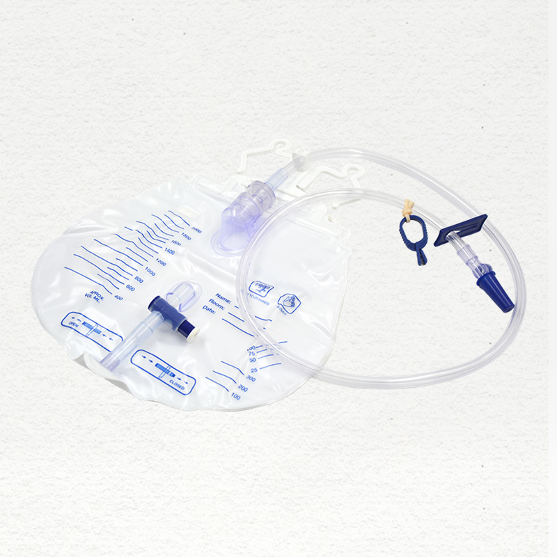 Disposable Adult 2000Ml Medical Catheter Collecting Drainage Male Female Urostomy Luxury Urine Bag