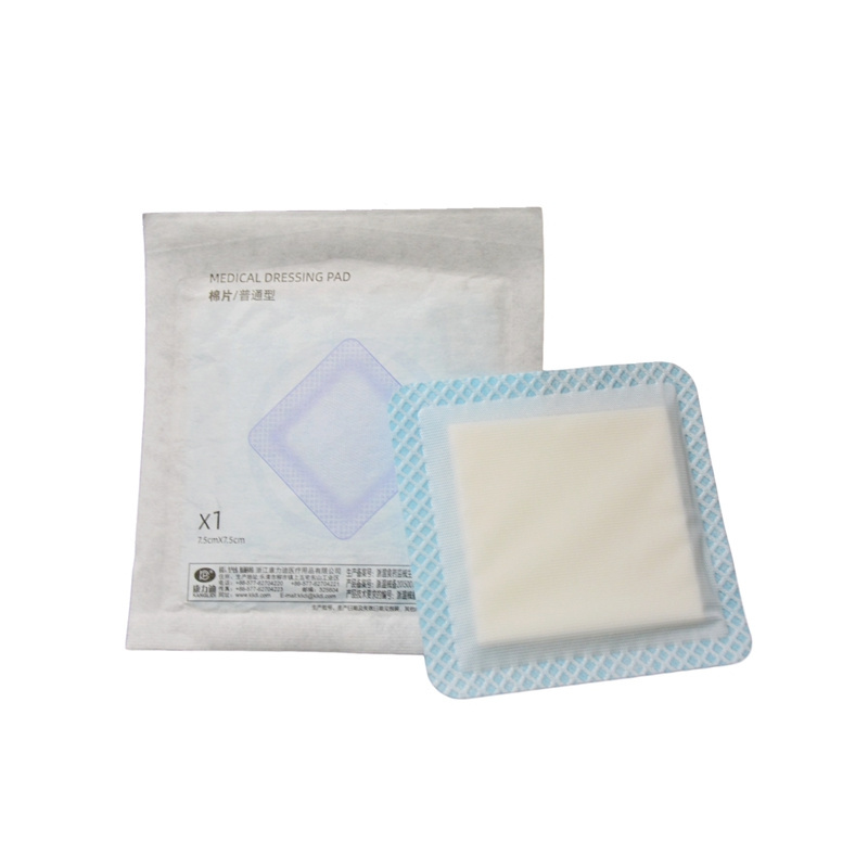 super absorbent wound dressing with soft adherent silicone contact layer exudate management