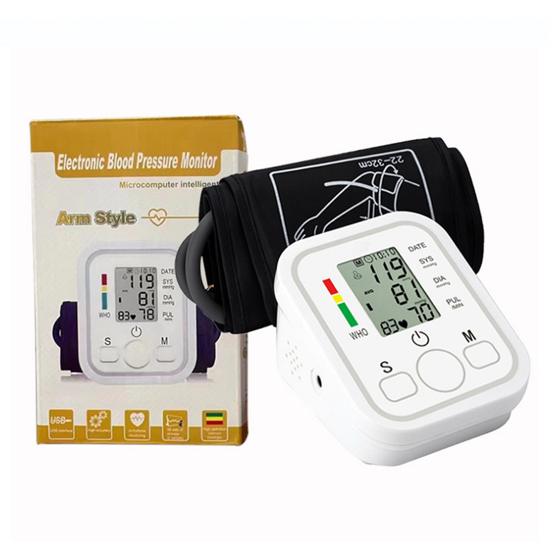 Digital Upper Arm Blood Pressure Monitor Electronic Sphygmomanometer