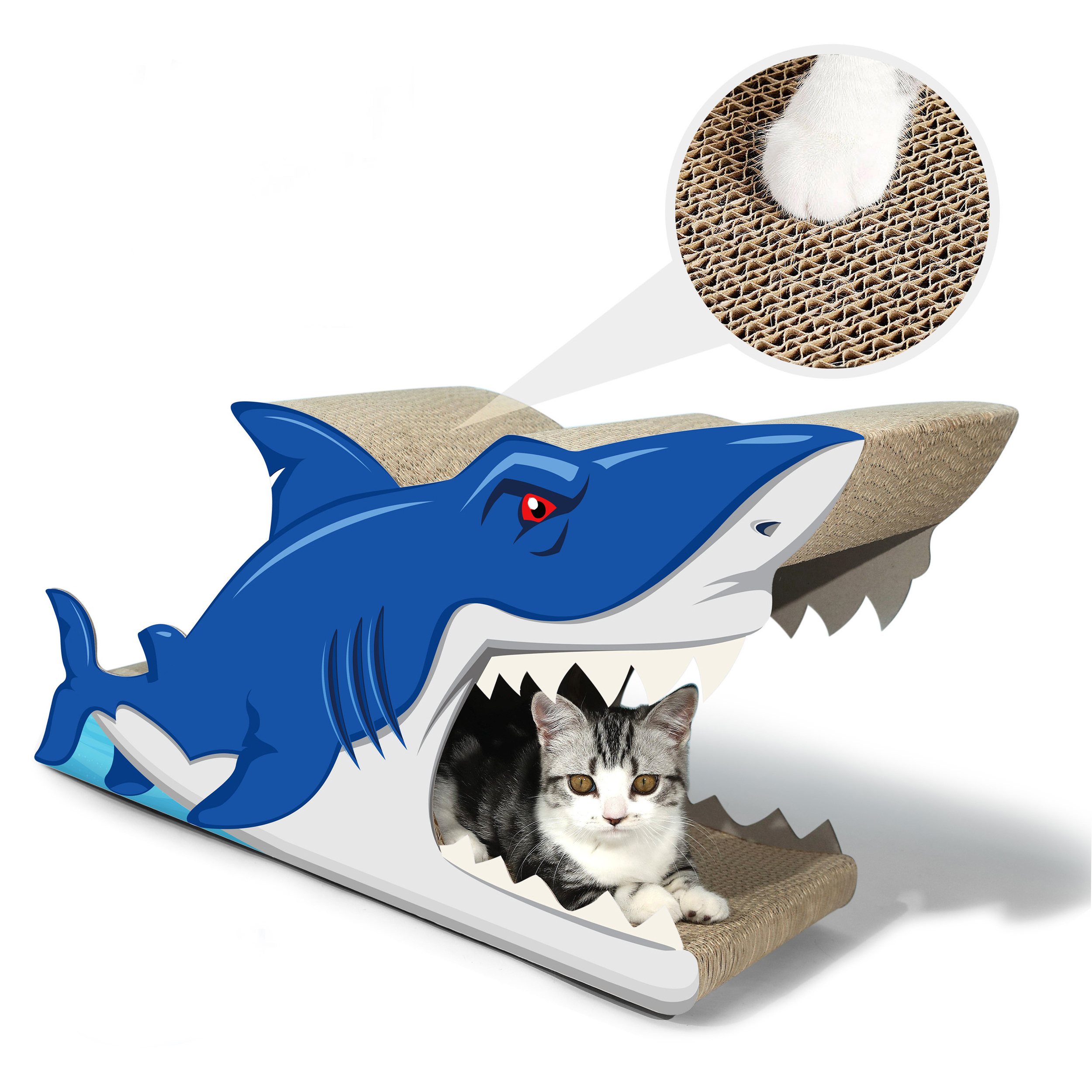 Popular wholesale eco friendly cardboard cat scratcher