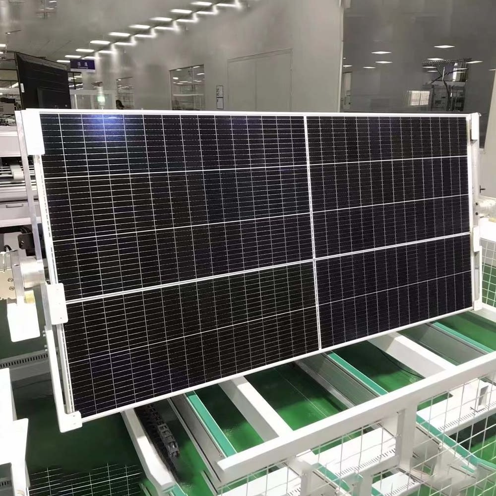 JCN a grade solar panel double mono 550 watt 550w solar panels black 144 cell  monocrystalline pv solar panels