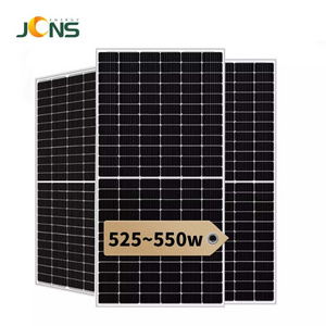 JCN a grade solar panel double mono 550 watt 550w solar panels black 144 cell  monocrystalline pv solar panels