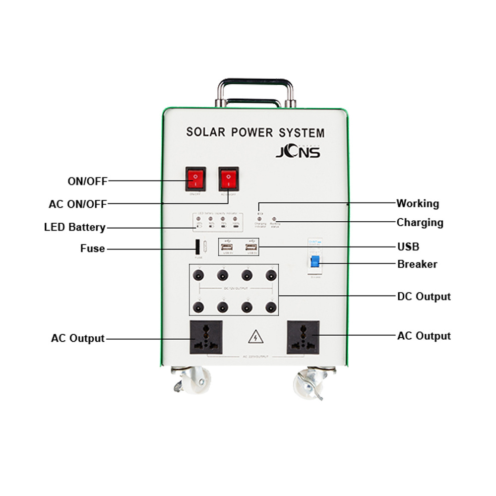 Solar Kit Solar Panels 200W solar panel 1000w home solar panel kit with all in one inverter