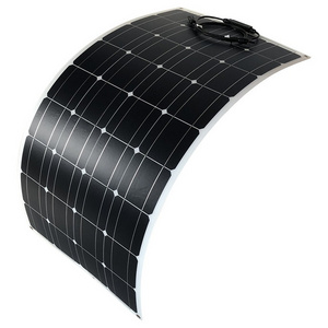 JCNS High Quality Cells Etfe 100 W Flexible Self-Sticking Solar Panels Monocrystalline Off Grid Thin Flexible Light Solar Panels