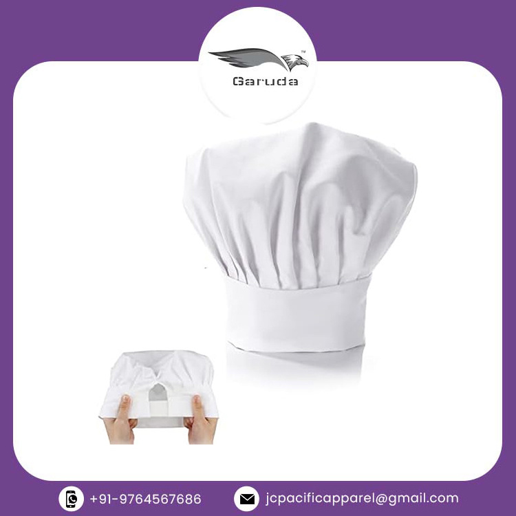 Wholesale Promotion Fashion Restaurant Hotel Chef Uniform And Cooking Kitchen Chef Hat