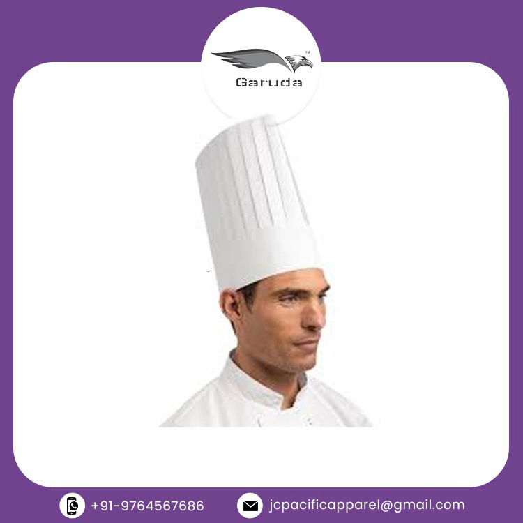 Wholesale Promotion Fashion Restaurant Hotel Chef Uniform And Cooking Kitchen Chef Hat