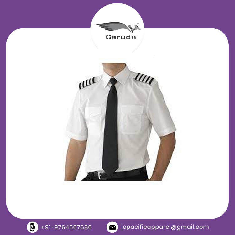 Wholesale Customized High Quality Airline Men Pilot Uniform Work Clothes Uniform Accept Airline Pilot Uniform