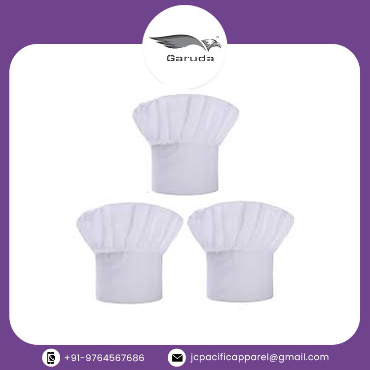 Wholesale Promotion Fashion Restaurant Hotel Chef Uniform And Cooking Kitchen Chef Hat