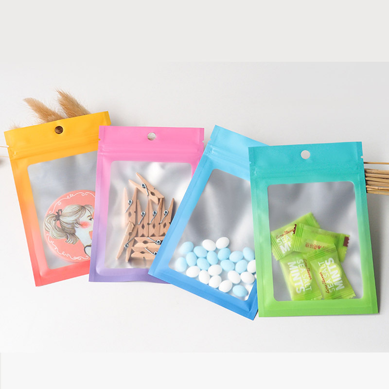 Free shipping 100 pcs/lot Plain plastic food grade mushroom mylar packaging bags