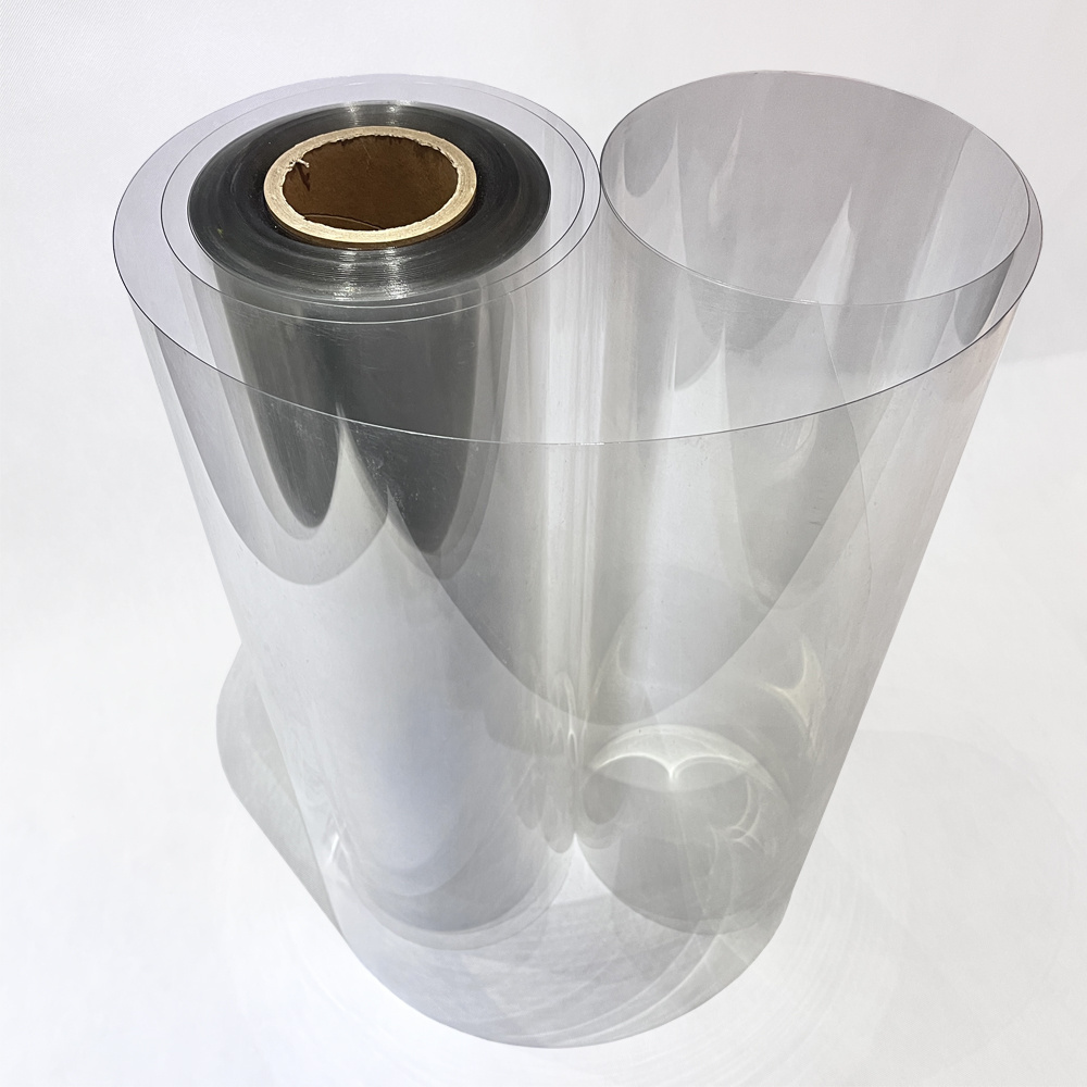 JINCAI Transparent PET Plastic Roll 0.1mm 0.25mm 0.3mm 0.5mm 1mm Clear PET Sheet For Thermoforming