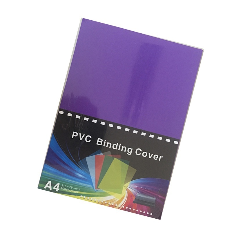 150 130 Microns Plastic PET PVC Book Cover A4 PVC Binding Cover Transparent A4 PVC Sheet