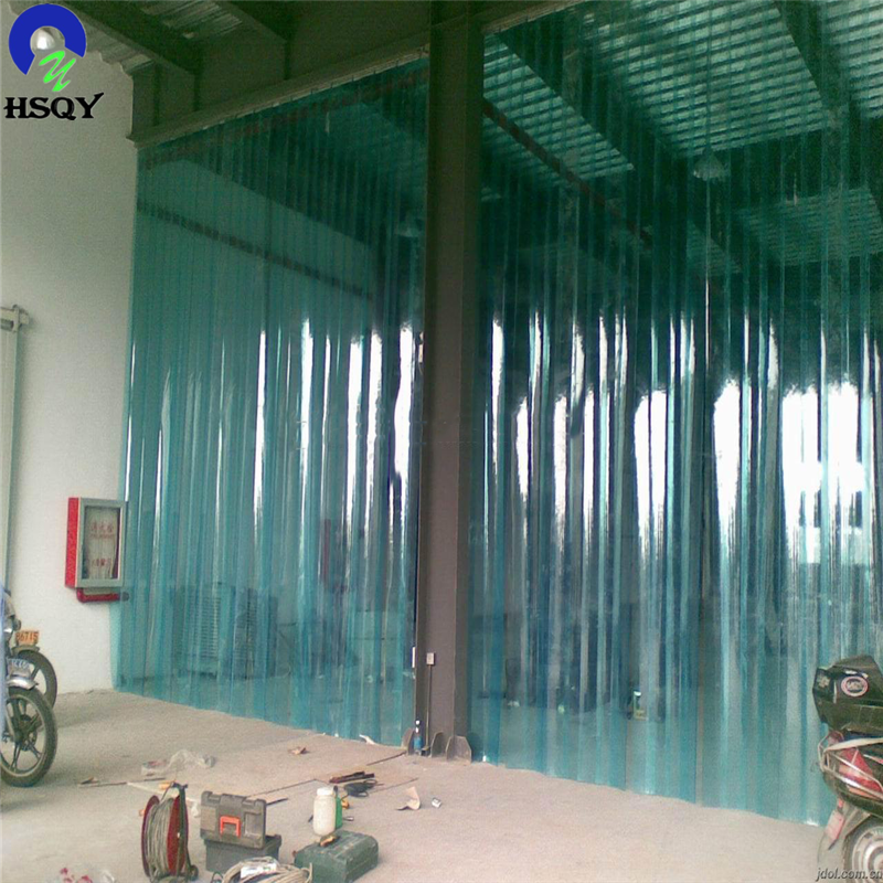 PVC Flexible Plastic Sheet 3mm Flexible Clear PVC Strip Door Curtain