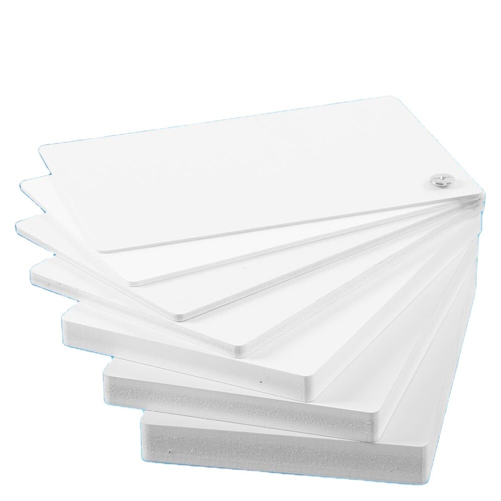 Wholesale expanded pvc sheet foam board 2 3 5 6 8 mm white 4x8 pvc free foam sheet display