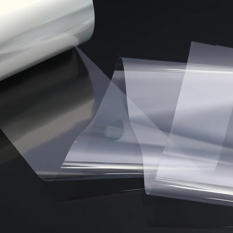 0.25mm 0.5mm 0.8mm Transparent Rigid Pet Sheet In Roll Die Cut Polyethylene Sheet For Thermoforming Printing