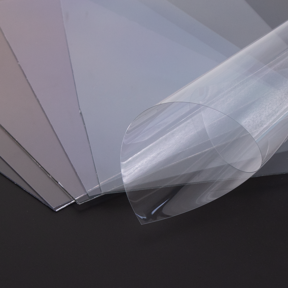 0.25mm 0.5mm 0.8mm Transparent Rigid Pet Sheet In Roll Die Cut Polyethylene Sheet For Thermoforming Printing