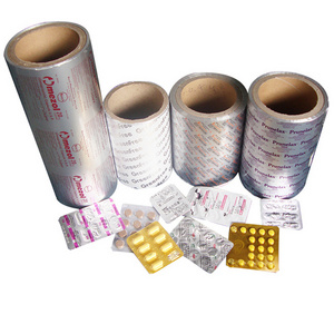 Cheap price ptp films pharmaceutical ptp aluminium foil for blister pack medical capsules