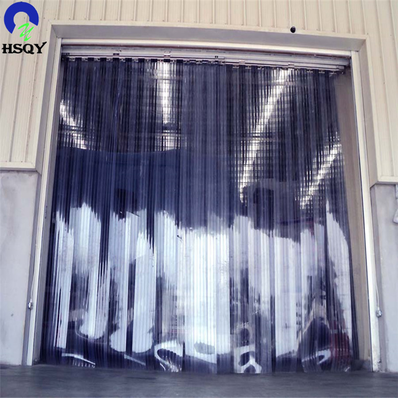 PVC Flexible Plastic Sheet 3mm Flexible Clear PVC Strip Door Curtain