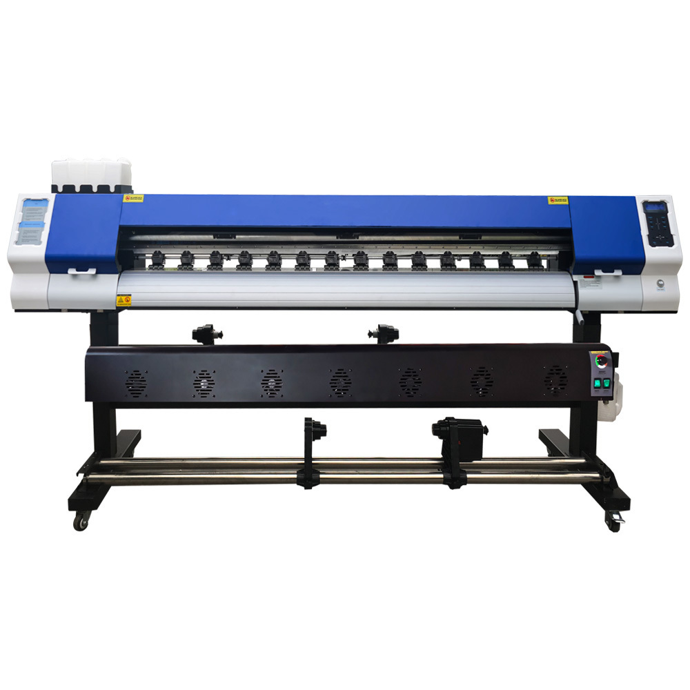 JC PRINT 1.9m 1.8m 1850mm 1800mm eco solvent printer large format digital inkjet eco solvent printer with XP600 I3200 print head