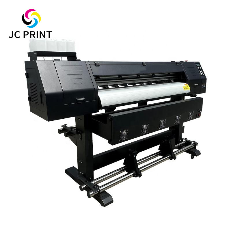 JC PRINT I3200 XP600 DX5 digital Inkjet Printer 1.3m 1.6m 1.8m Large Format Poster Canvas Vinyl Wrap Eco Solvent Printer