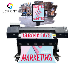 JC PRINT I3200 XP600 DX5 digital Inkjet Printer 1.3m 1.6m 1.8m Large Format Poster Canvas Vinyl Wrap Eco Solvent Printer