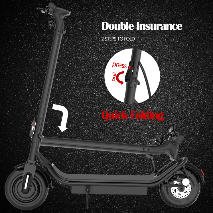 Personal Transporter Scouter Electric Scooter 10inch Fat Tire Direct Drive Big Powerful Escooter