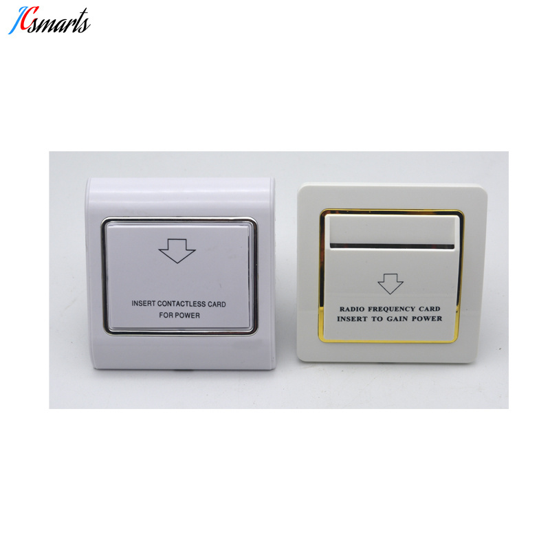 Smart electricity saving card switch PC material energy saving key card switch for hotel