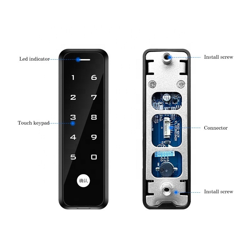 High security cabinet lock digital public mode smart cabinet lock drawer