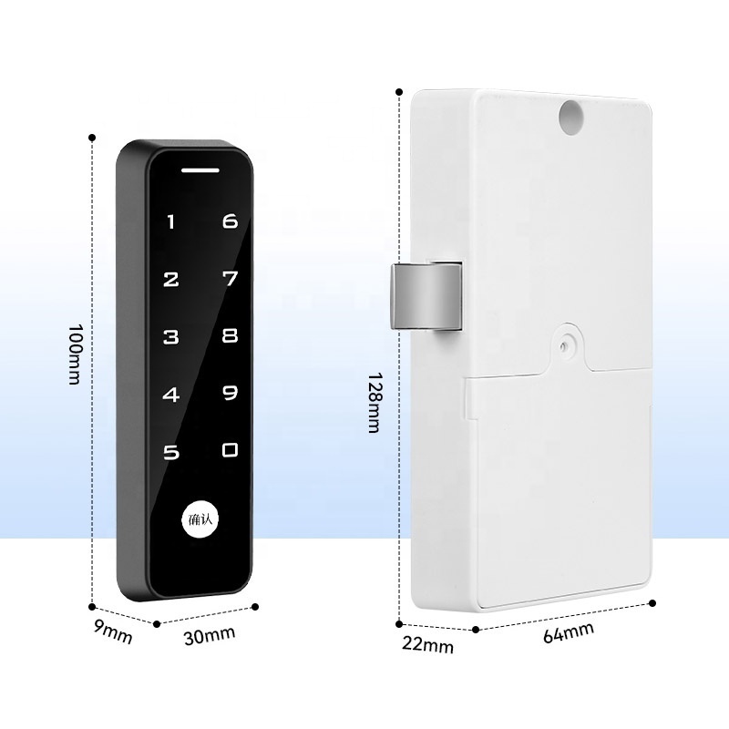 High security cabinet lock digital public mode smart cabinet lock drawer