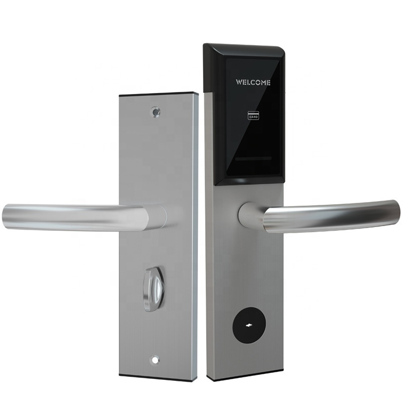 RFID hotel contactless door lock with magnetic key card system