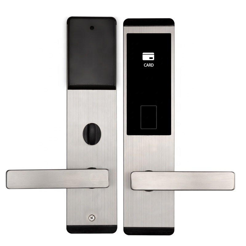 Hotel room door security keyless digital door lock for hotel entry doors