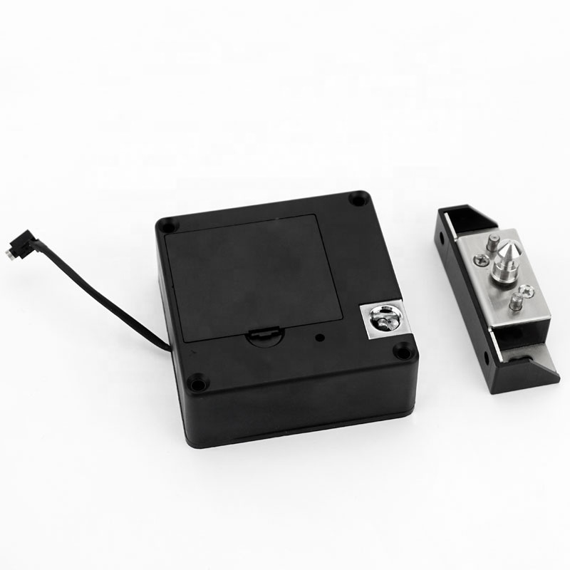 Electric invisible M1 card cabinet cam locks for locking cabinet