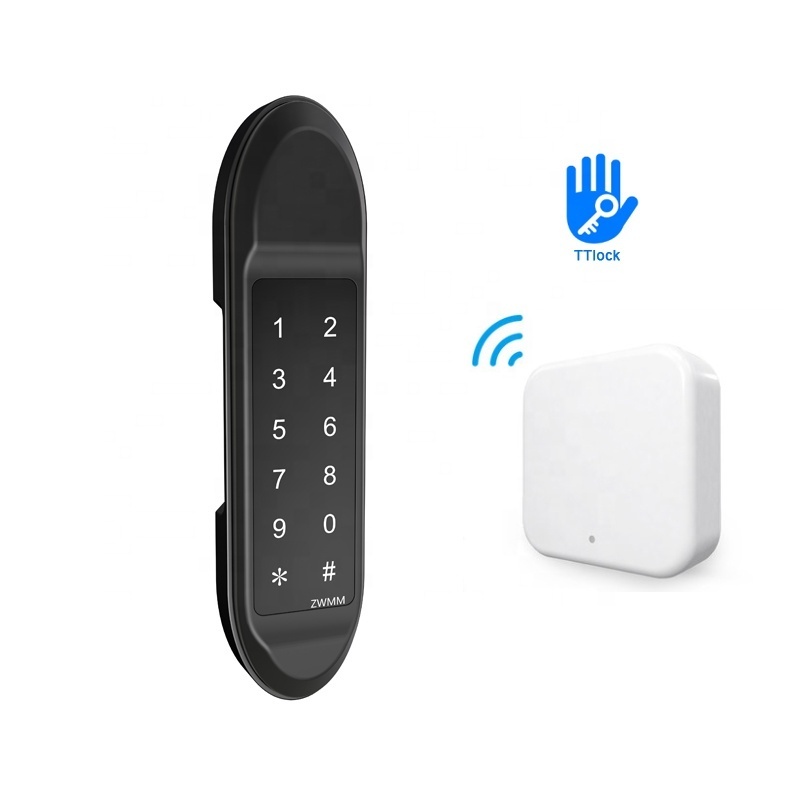 TTlock safe password wireless smart blue tooth cabinet lock with key code FOR sauna locker