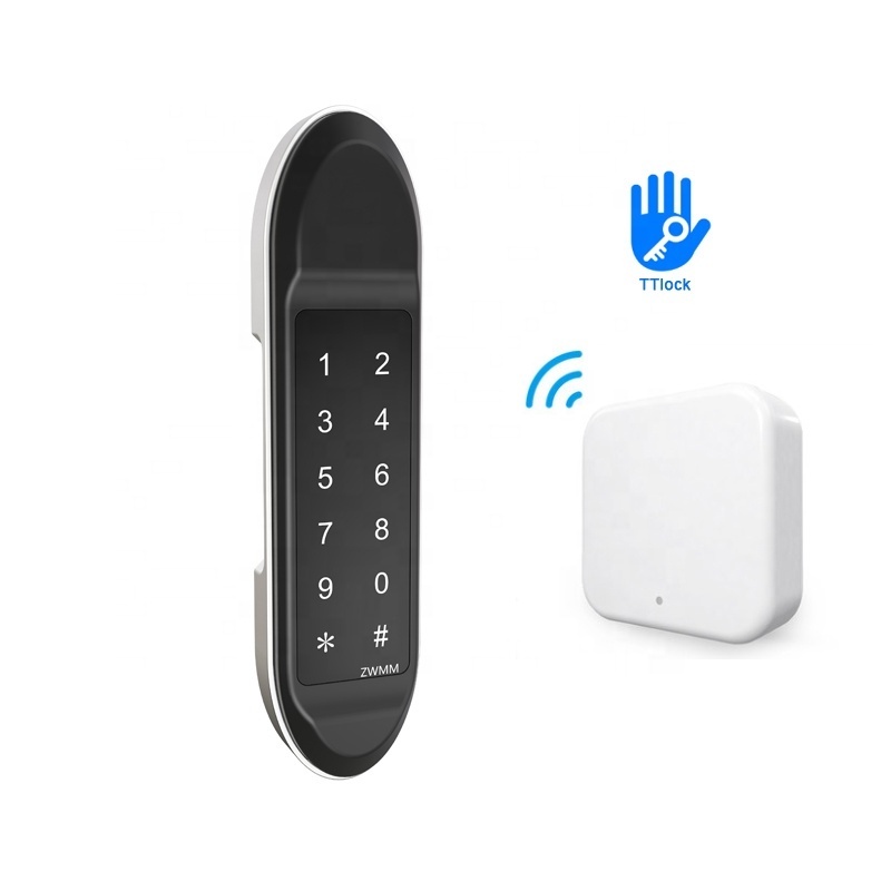 TTlock safe password wireless smart blue tooth cabinet lock with key code FOR sauna locker