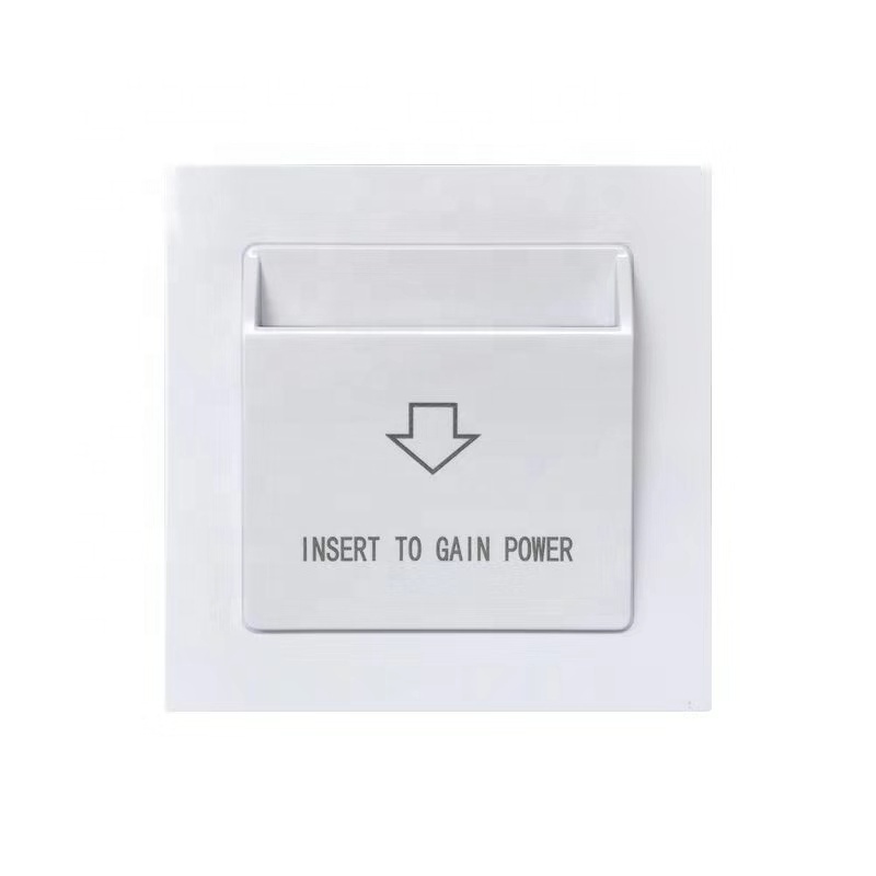 Smart electricity saving card switch PC material energy saving key card switch for hotel