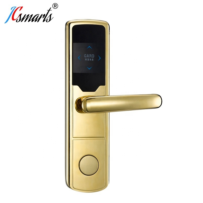 high quality electromagnetic lock with electric key card for management