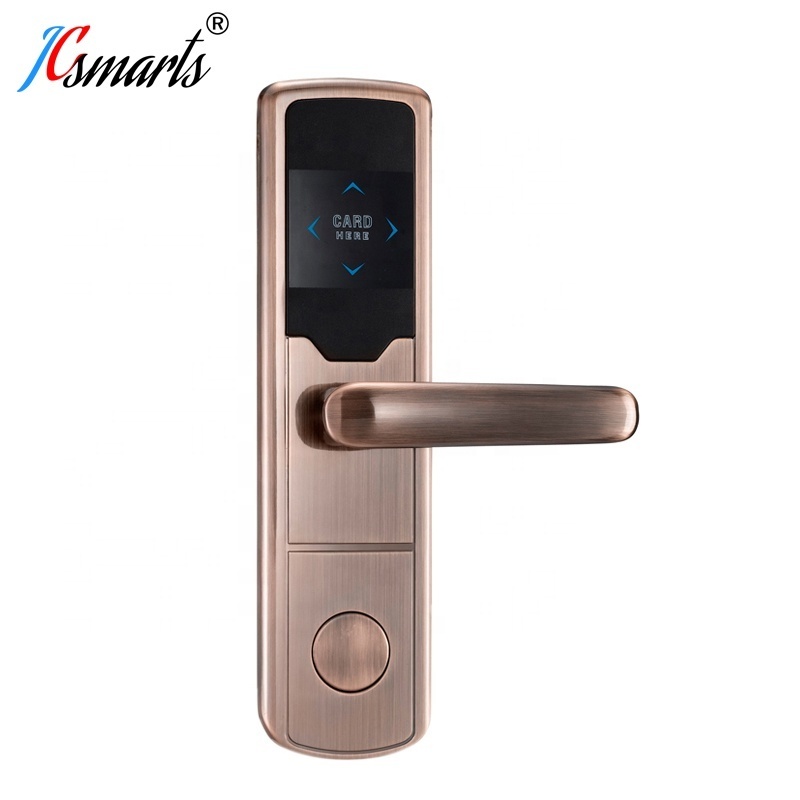 high quality electromagnetic lock with electric key card for management