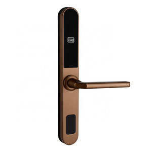 Outdoor Sliding Door Smart RFID Card Hotel Lock With 3585 Mortise