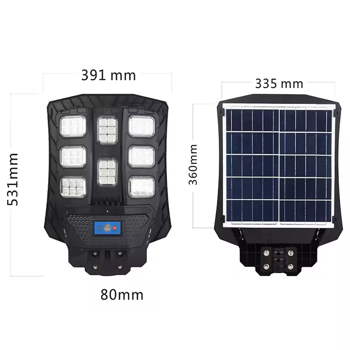 IP65 Rating 300W LED Solar Street Light Waterproof Photosensitive Integrated Outdoor Road Lighting with Battery Power Supply